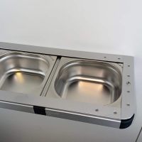 Foord bowl and feeding bar Trio Wall Deluxe